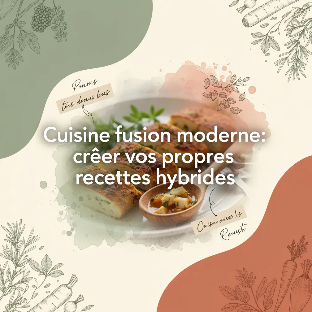 Cuisine fusion moderne: créer vos propres recettes hybrides