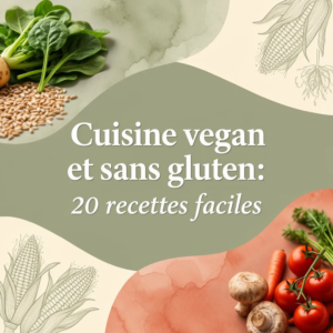 Cuisine vegan et sans gluten: 20 recettes faciles