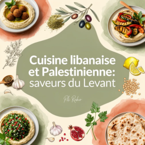 Cuisine libanaise et palestinienne: saveurs du Levant