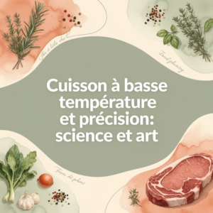 Cuisson à basse température et précision: science et art