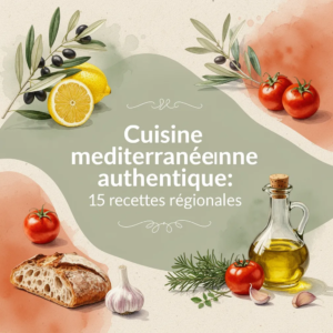 Cuisine méditerranéenne authentique: 15 recettes régionales
